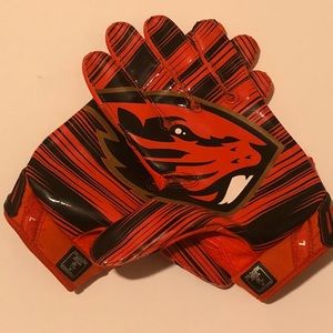 Nike NCAA OSU Beavers Receivers Football Gloves